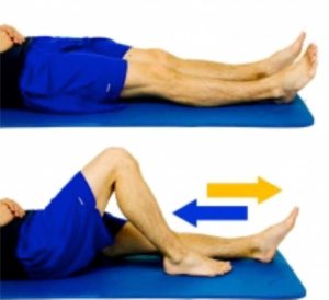 Heel Slide Knee Flexion AAROM – The Nicholas Institute of Sports