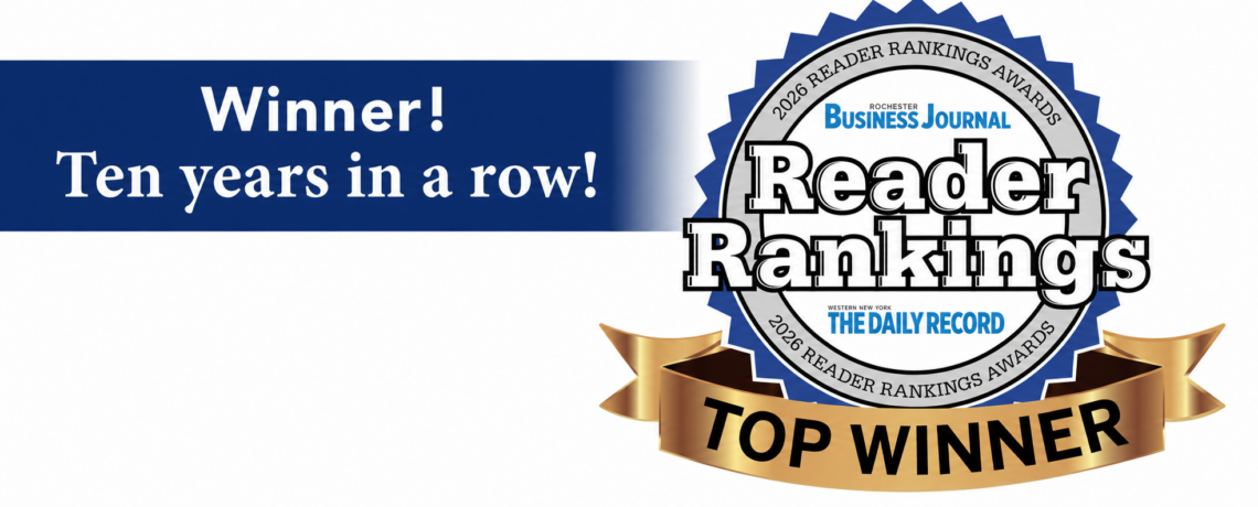 Rochester Business Journal Winner!